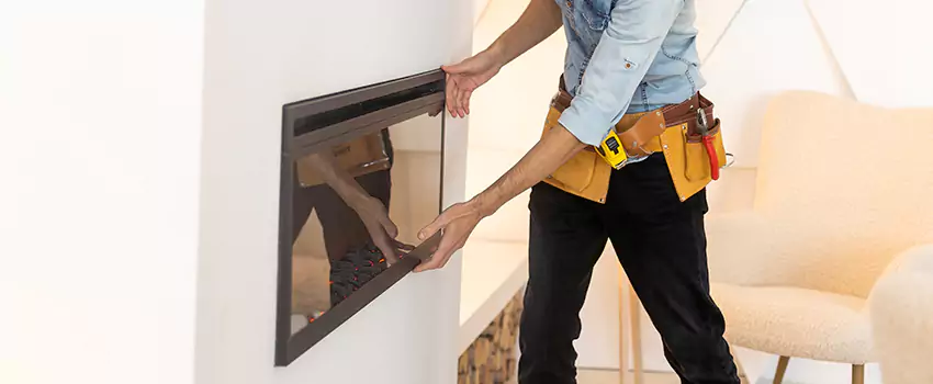 Metal Fireplace Installation in Huntley, Illinois