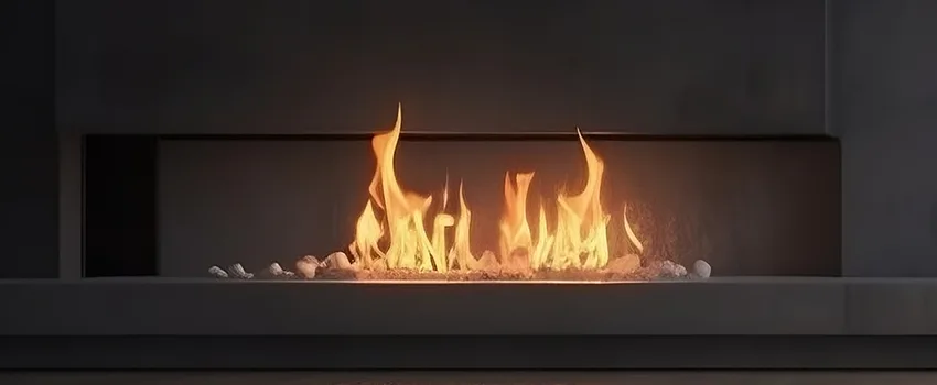 B-Vent Gas Fireplace Installation in Huntley, IL