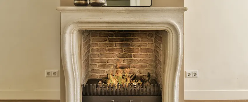 Vintage-style Fireplace Redesign in Huntley, Illinois