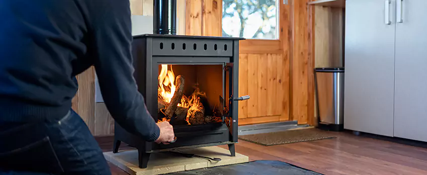 Open Hearth Wood Fireplace Installation in Huntley, IL